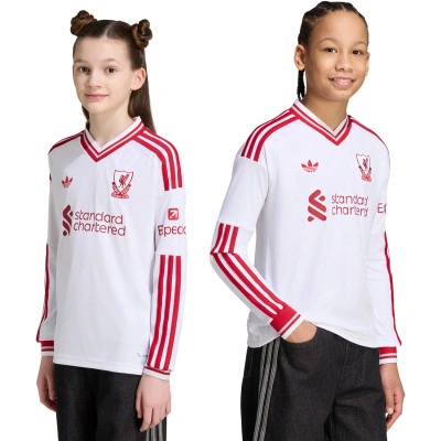 Maglia Liverpool Fc Segunda Equipación M/L 2026-2027 Niño