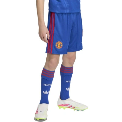 Pantaloncini Manchester United Segunda Equipación 2026-2027 Niño