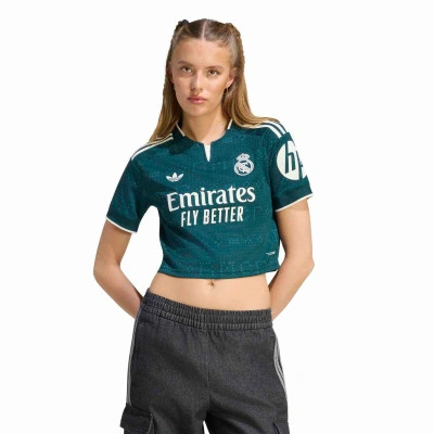 Maglia Crop-top Real Madrid Segunda Equipación 2026-2027 Mujer