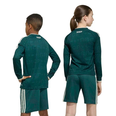 Maglia Real Madrid Segunda Equipación M/L 2026-2027 Niños