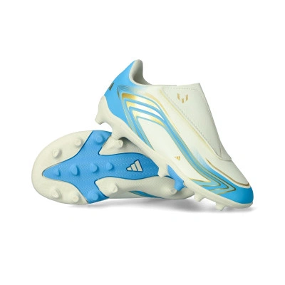 Scarpe F50 Messi Club a strappo FG/MG da Bambino
