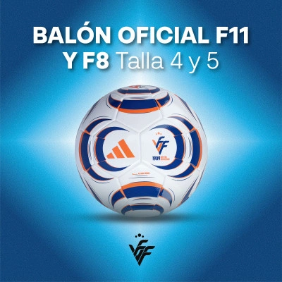 Pallone Tiro Oficial F11 y F8 FFCV T4 y T5 League Ball
