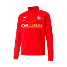 Felpa teamRISE Portieri Soccer Trani Red-White