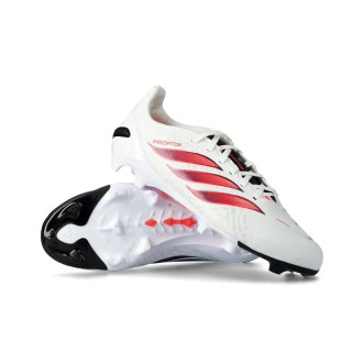 Scarpe Predator League L FG da Bambino White-Tursol-Core Black