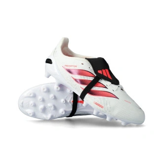 Scarpe Predator League FT AG da Bambino White-Tursol-Core Black