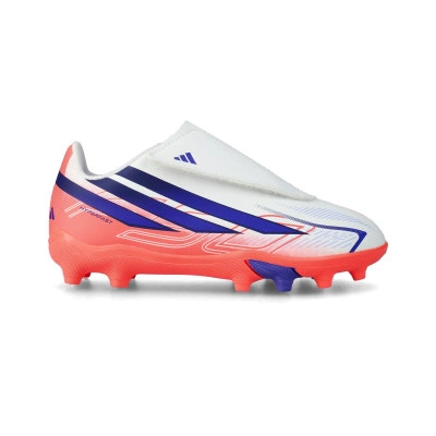 Scarpe F50 Hyperfast Club a strappo FG/MG da Bambino