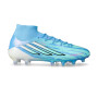 F50 Sparkfusion Elite FG/AG da Donna-Semi Blue Burst-White-Lucid Pink