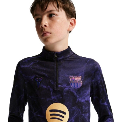 Felpa FC Barcelona Pre-Match Away x Kobe 2026-2027 da Bambino