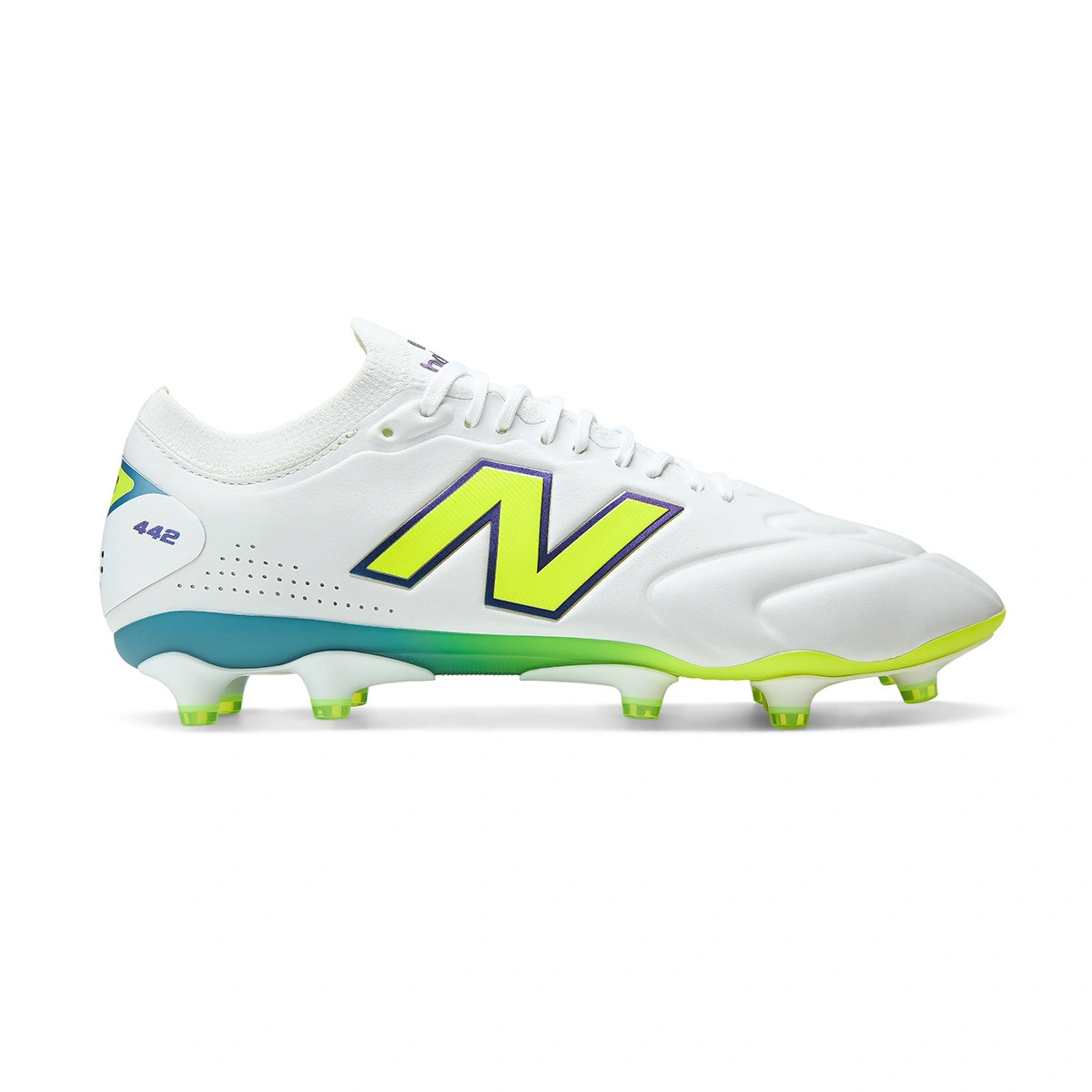 bota-new-balance-442-elite-knit-fg-v3-white-alkaline-green-1