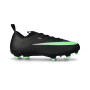 Air Zoom Mercurial Vapor 17 Academy FG/MG da Bambino-Black-Illusion-Green-Black