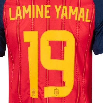 Maglia Spagna Home Mondiali 2026 da Bambino Lamine