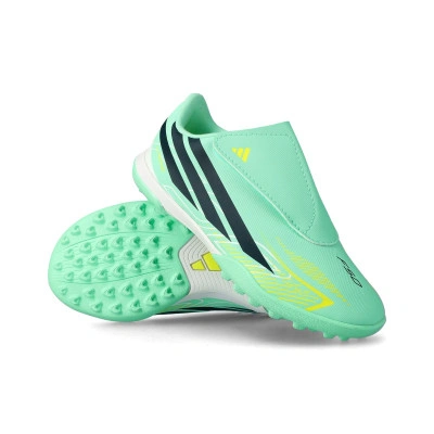 Scarpe F50 Hyperfast Club Cinturino Adesivo Turf da Bambino