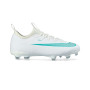 Air Zoom Mercurial Vapor 17 Academy FG/MG da Bambino-White-Dusty Cactus