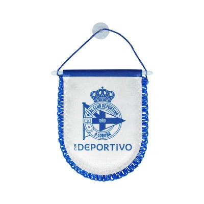 Bandiere Auto R.C. Deportivo de la Coruña Bicolore