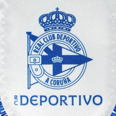 Bandiere Auto R.C. Deportivo de la Coruña Bicolore
