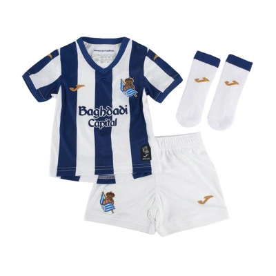 Completo Real Sociedad Home 2026-2027 da Neonato