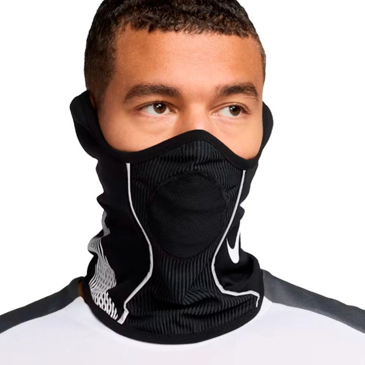 braga-de-cuello-nike-academy-dri-fit-blackdusty-cactusmetallic-silver-2