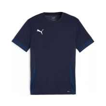 Maglia teamGOAL CE MANRESA 2a eqi jugador base Puma Navy-Puma White-Persian Blue