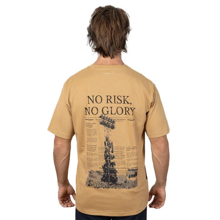camiseta-coolligan-1979-no-risk,-no-glory-marron-1