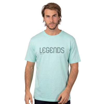 Maglietta 1990 Legends Faces Ligth Green