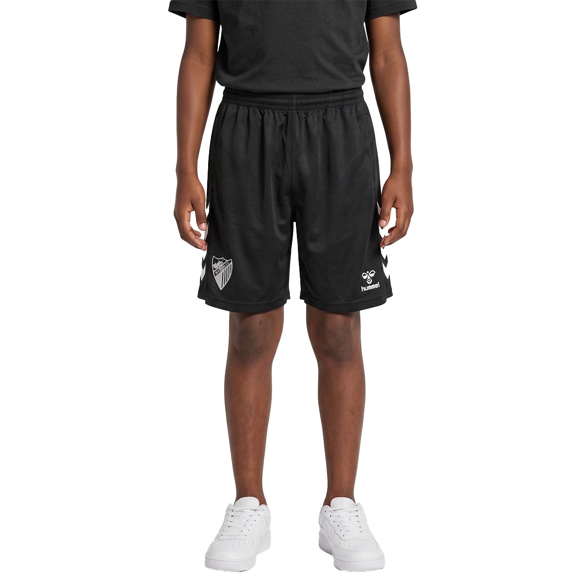 pantalon-corto-hummel-malaga-cf-training-2026-2027-nino-black-white-0