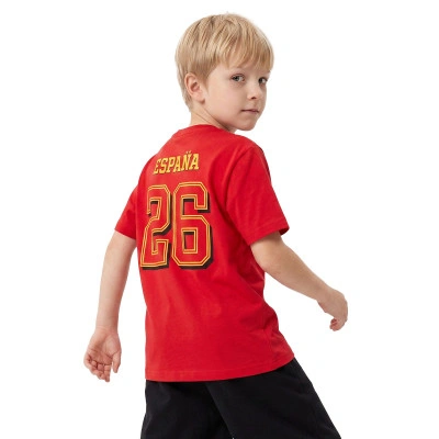 Maglietta Spain Fef Campeones Mundial 2026 Niño