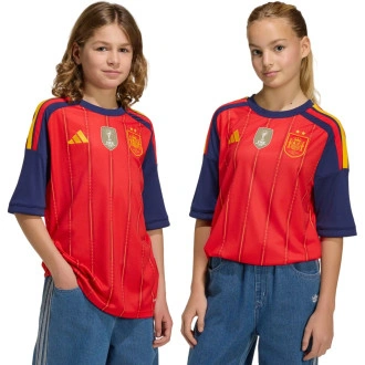 Maglia Spagna Home 2 stelle 2026 da Bambino Red