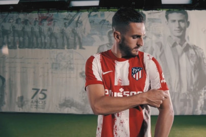 La nuova maglia dell'Atlético de Madrid