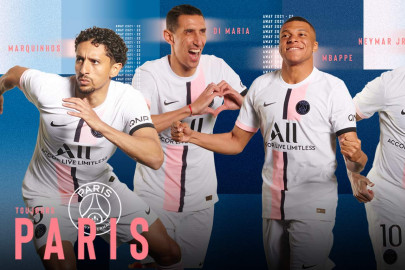 La nuova maglia "Away" del PSG