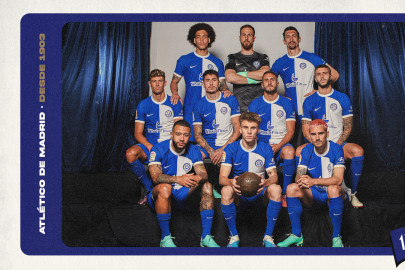 La nuova maglia dell'Atlético de Madrid per il 120º anniversario