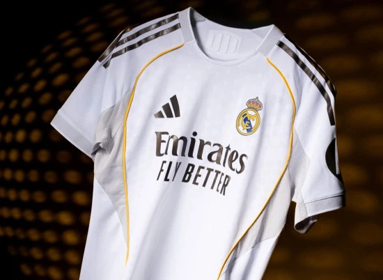 card La nuova maglia del Real Madrid 2025/2026