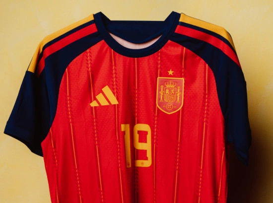 card La maglia della Spagna per i Mondiali del 2026