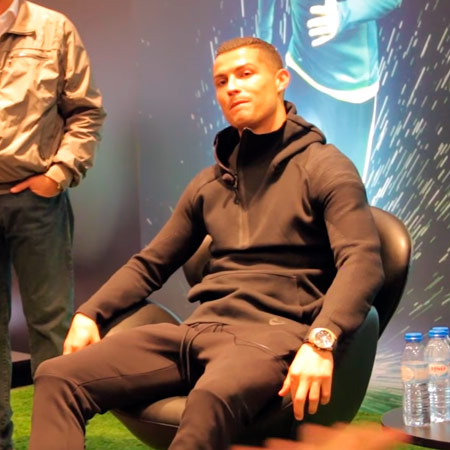Allenati con Cristiano Ronaldo