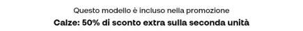 Promoción Calcetines 50% 2ª unidad IT