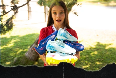 card Fino al 50% di sconto sulle scarpe da calcio per bambini